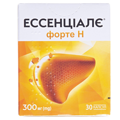Ессенціалє форте Н капсули по 300 мг №30 (10х3)