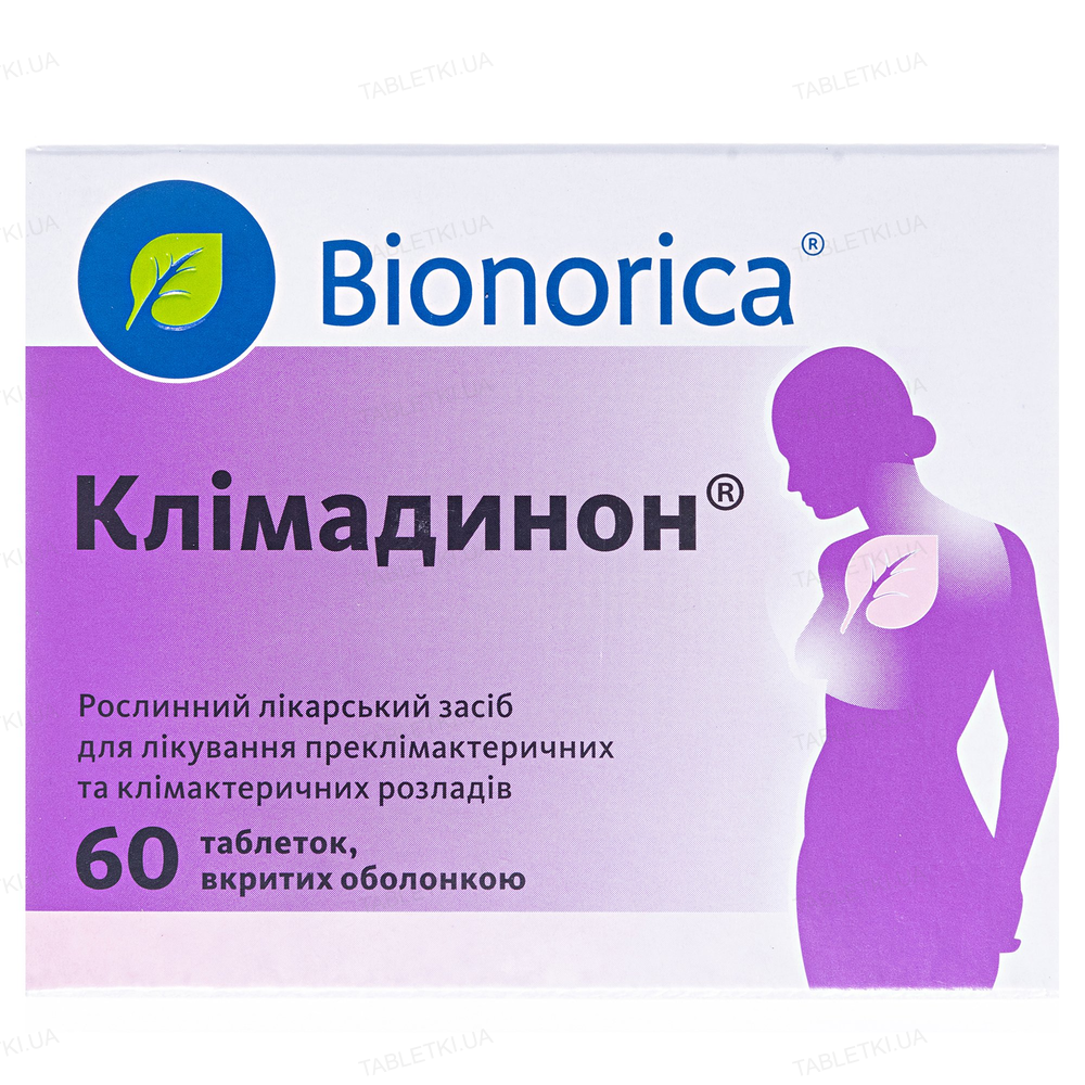 Клімадинон таблетки, в/о №60 (15х4)