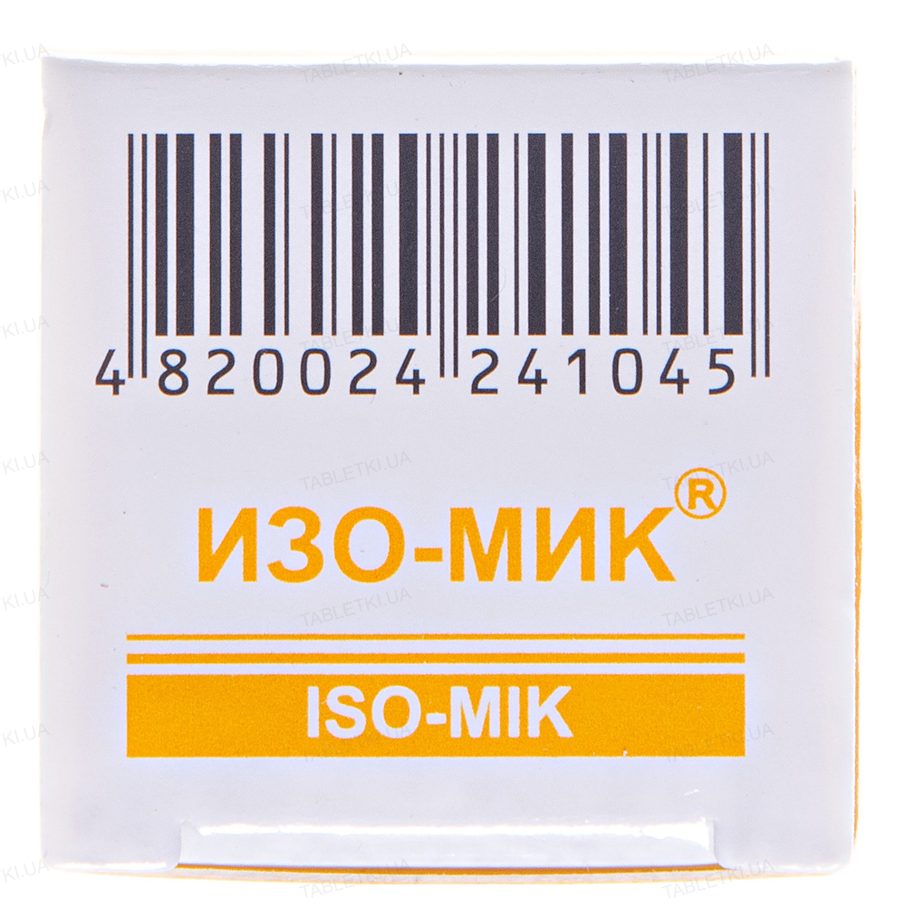 Ізо-мик спрей сублингв. доз. 1.25 мг/дозу по 15 мл (300 доз) в флак.