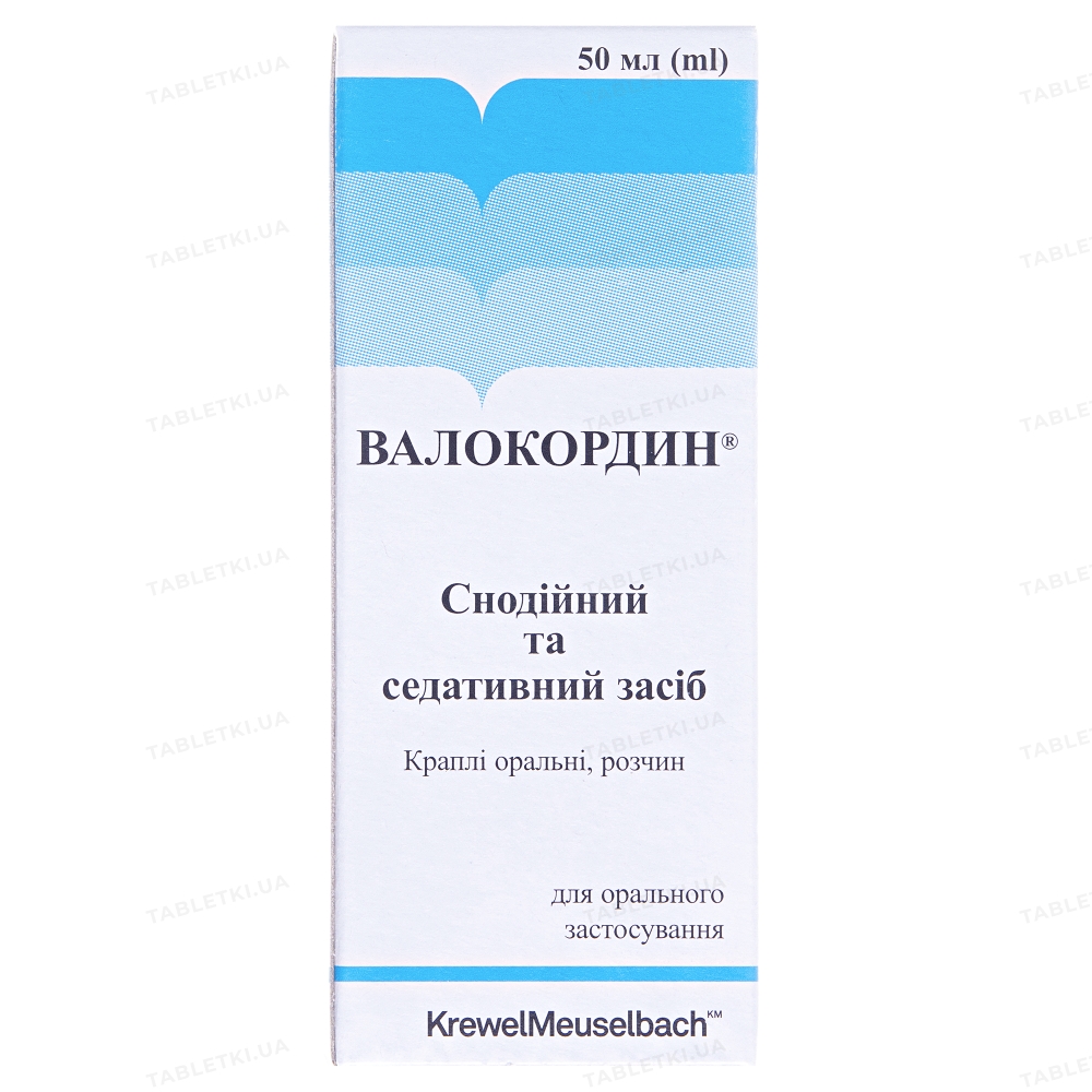 Валокордин краплі ор., р-н по 50 мл у флак.-крап.