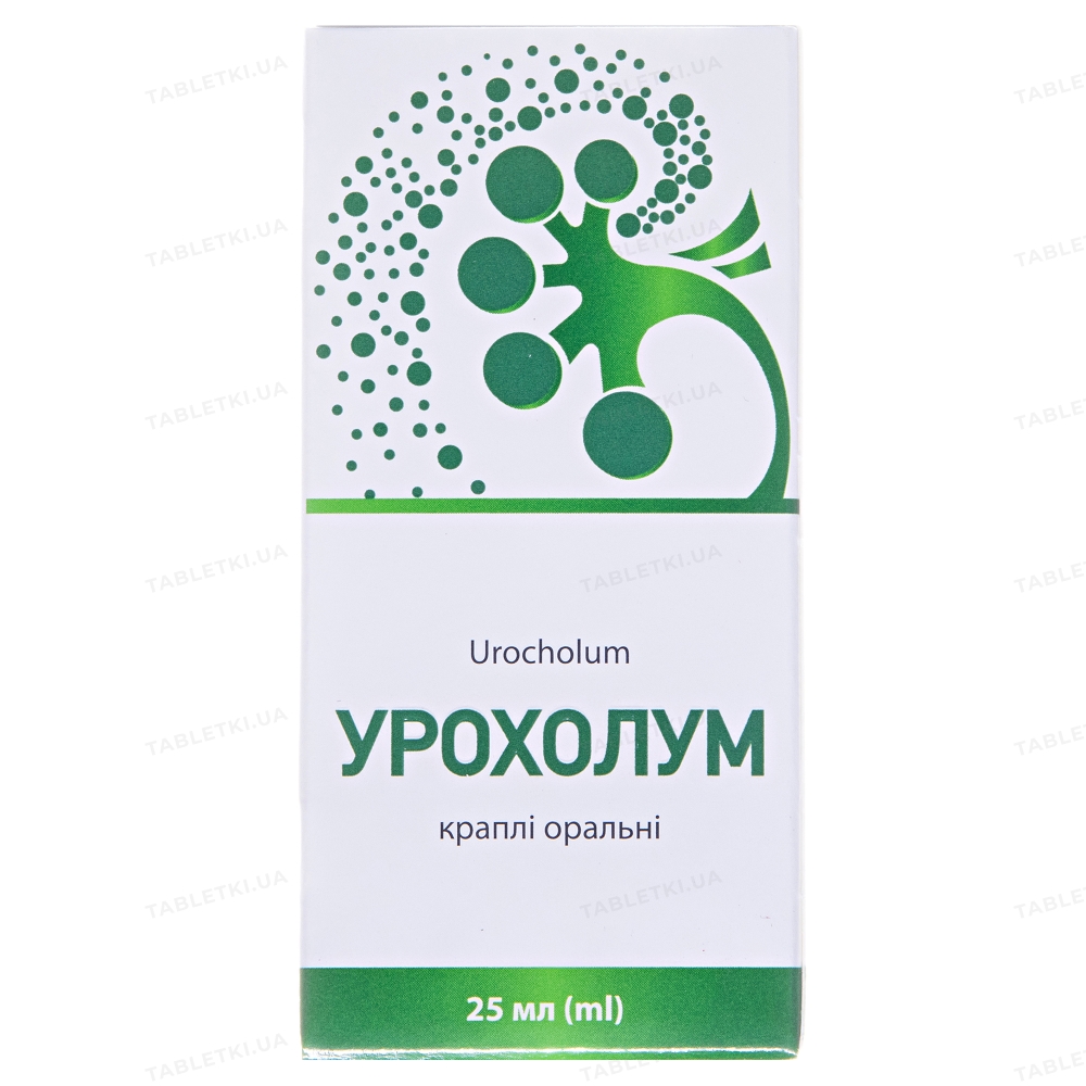 Урохолум краплі ор. по 25 мл у флак.