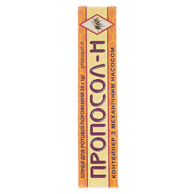 Пропосол-Н спрей д/рот. порож. по 20 г у конт.