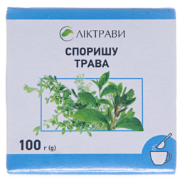 Спорыша трава рез.-пресс. по 100 г в пач. с внут. комн. Спорыша трава рез.-пресс. по 100 г в пач. с внут. комн.